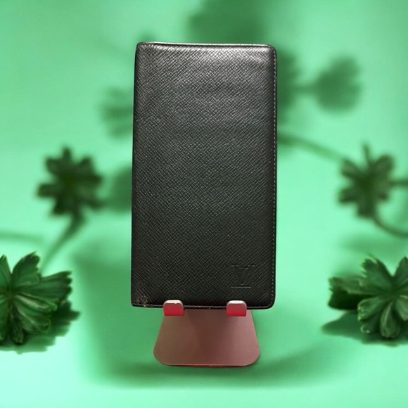 LV Tiaga Green Long Bifold Wallet
